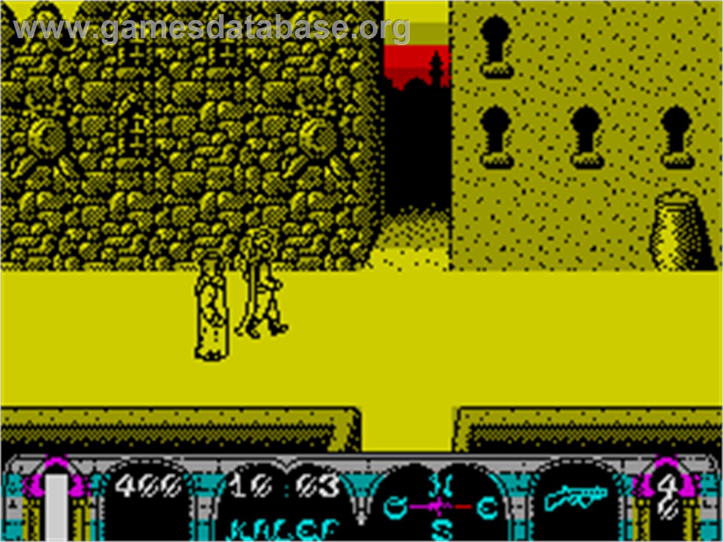 Tuareg - Sinclair ZX Spectrum - Artwork - In Game