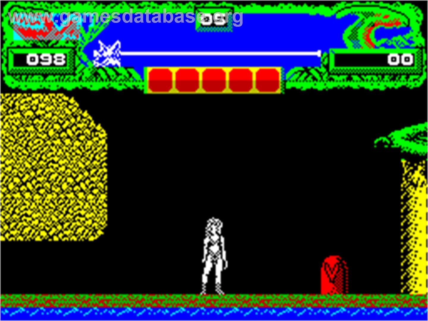 Vixen - Sinclair ZX Spectrum - Artwork - In Game