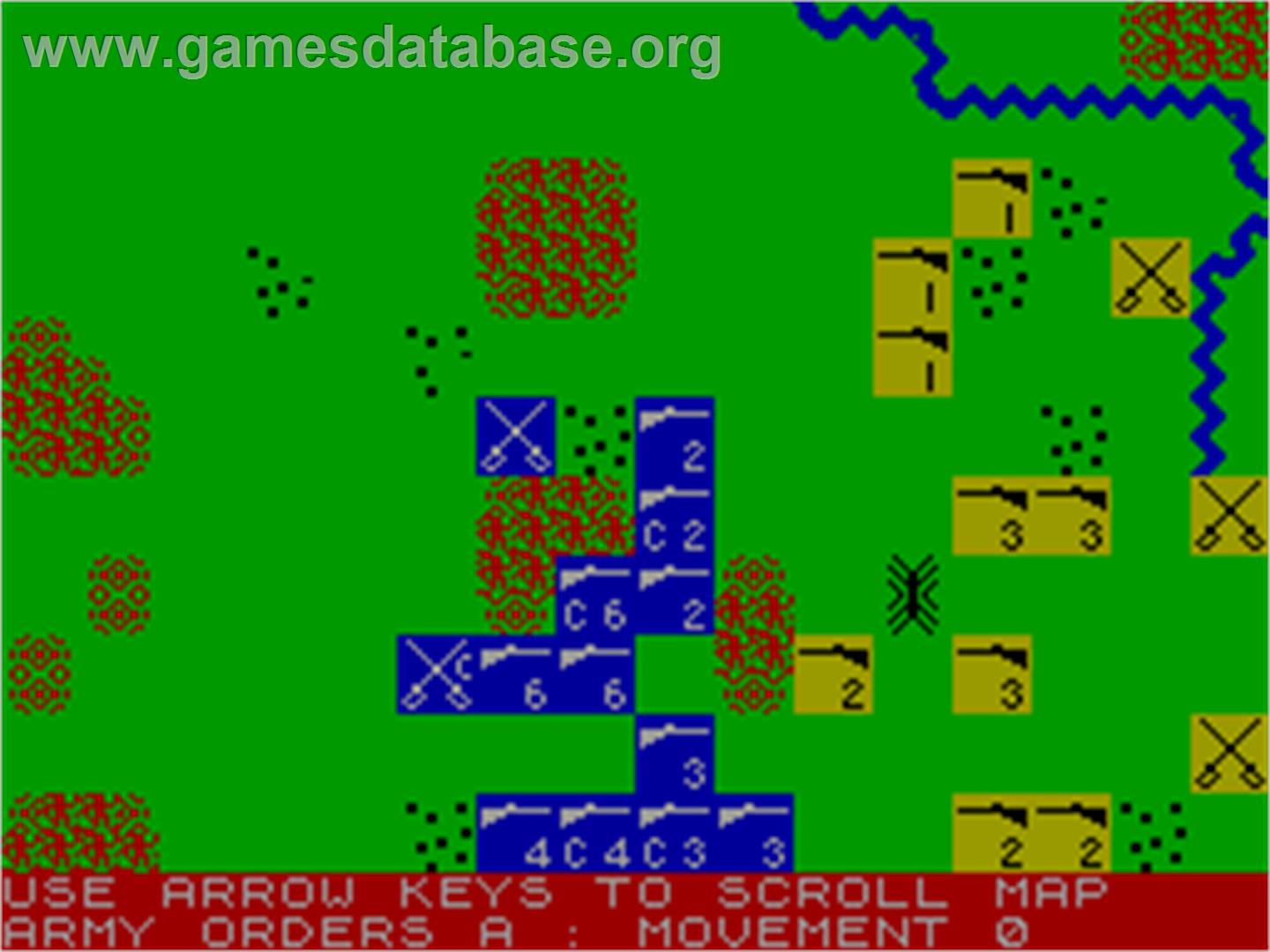 Waterloo - Sinclair ZX Spectrum - Artwork - In Game