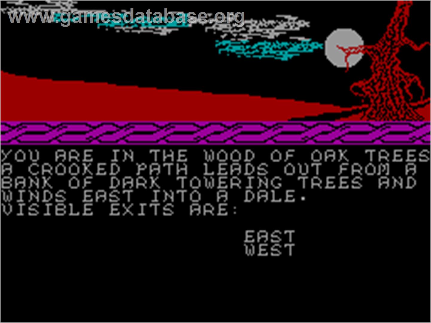 Wizards Spell - Sinclair ZX Spectrum - Artwork - In Game