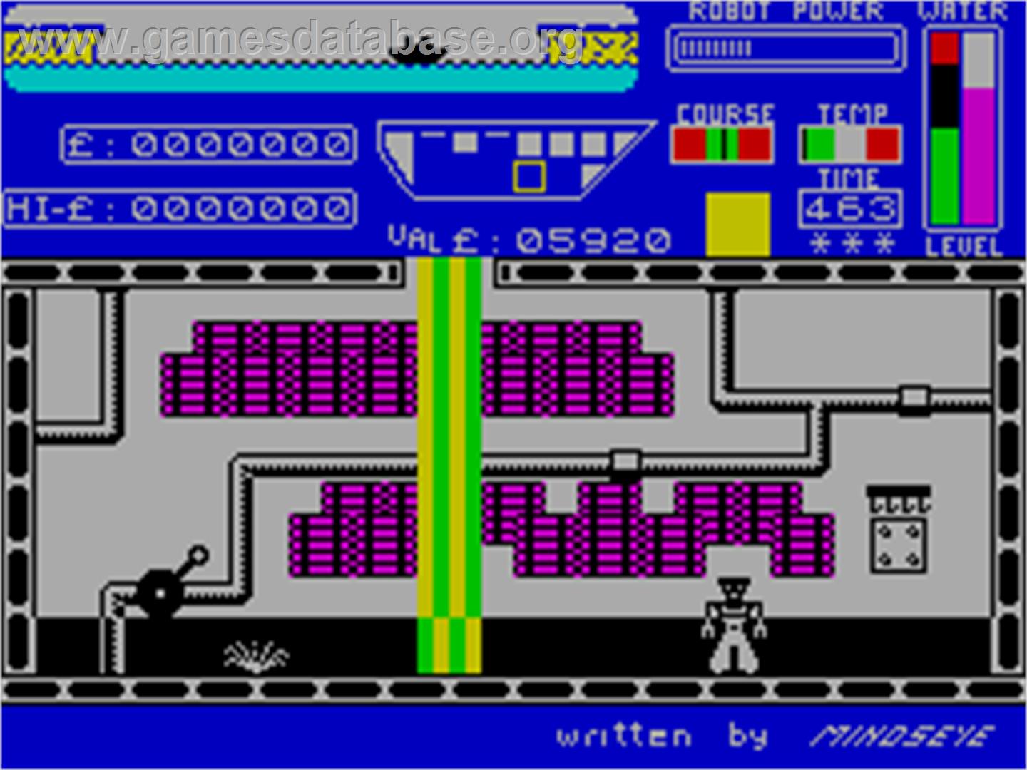 Worse Things Happen at Sea - Sinclair ZX Spectrum - Artwork - In Game