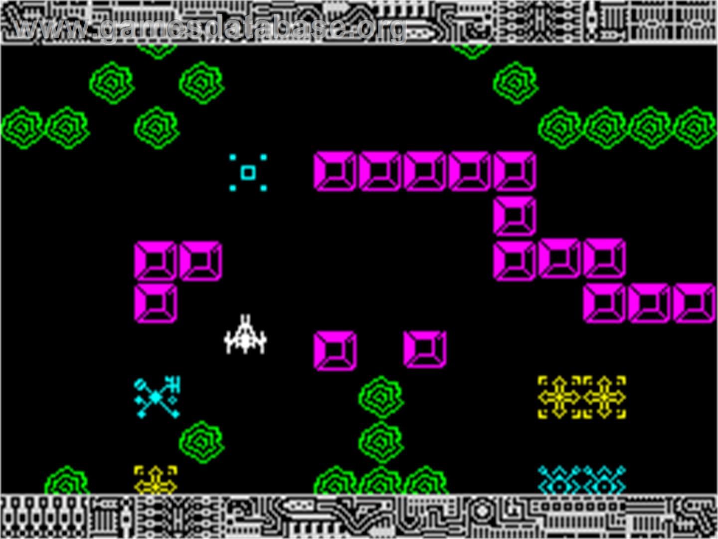 Xcel - Sinclair ZX Spectrum - Artwork - In Game