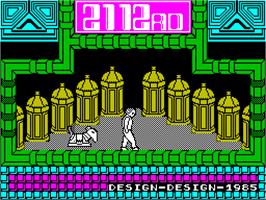 Title screen of 2112 AD on the Sinclair ZX Spectrum.