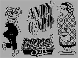 Title screen of Andy Capp on the Sinclair ZX Spectrum.
