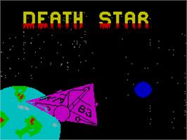 Title screen of Death Sword on the Sinclair ZX Spectrum.