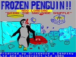 Title screen of Freez' Bees on the Sinclair ZX Spectrum.