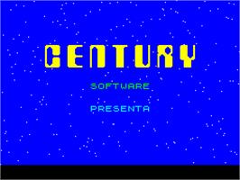 Title screen of Frenzy on the Sinclair ZX Spectrum.