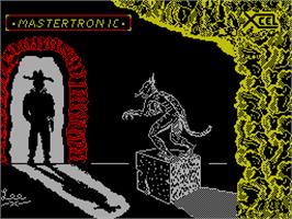 Title screen of How to be a Hero on the Sinclair ZX Spectrum.