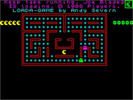 Title screen of Joe Blade II on the Sinclair ZX Spectrum.