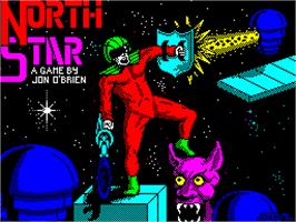 Title screen of NorthStar on the Sinclair ZX Spectrum.