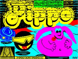 Title screen of Pippo on the Sinclair ZX Spectrum.
