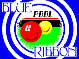 Title screen of Pool on the Sinclair ZX Spectrum.