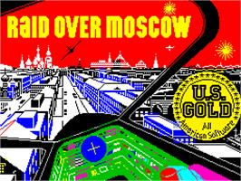 Title screen of Raid Over Moscow on the Sinclair ZX Spectrum.
