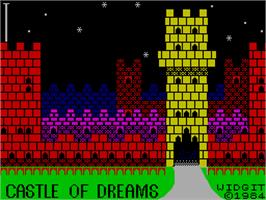 Title screen of Silicon Dreams on the Sinclair ZX Spectrum.