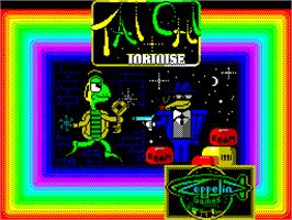 Title screen of Tai-Chi Tortoise on the Sinclair ZX Spectrum.