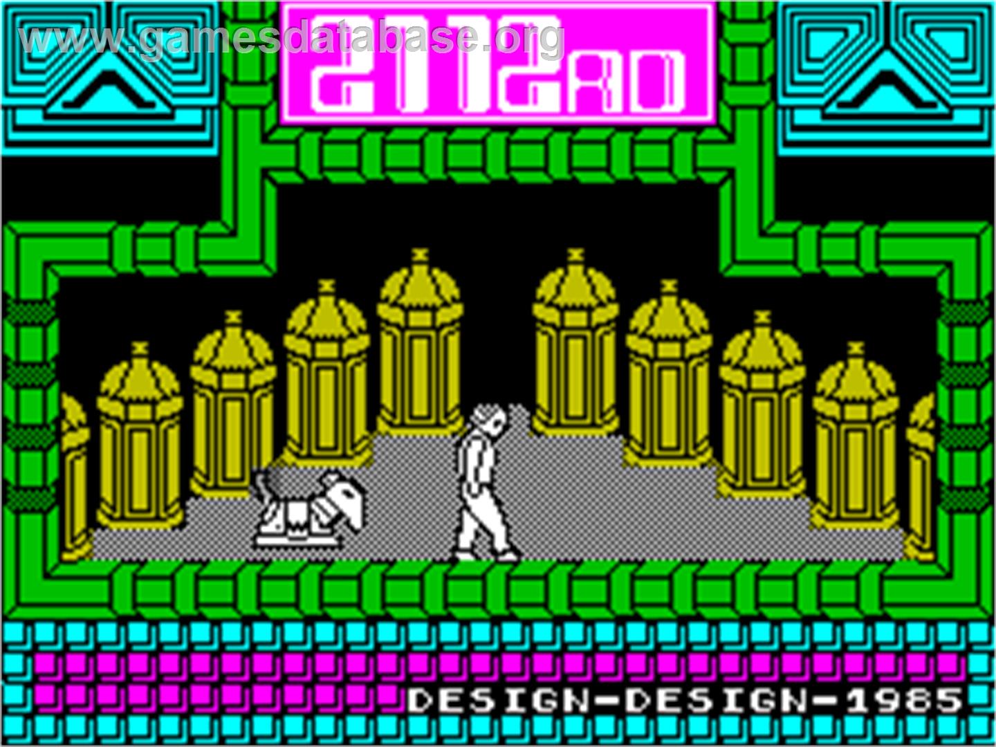 2112 AD - Sinclair ZX Spectrum - Artwork - Title Screen