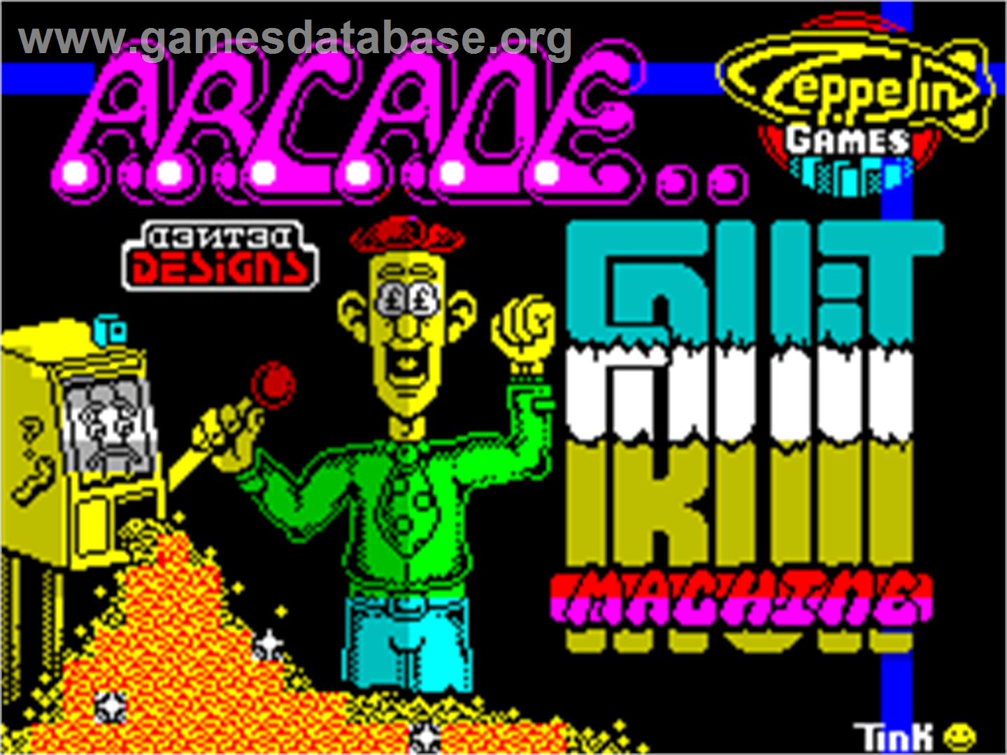 Arcade Fruit Machine - Sinclair ZX Spectrum - Artwork - Title Screen