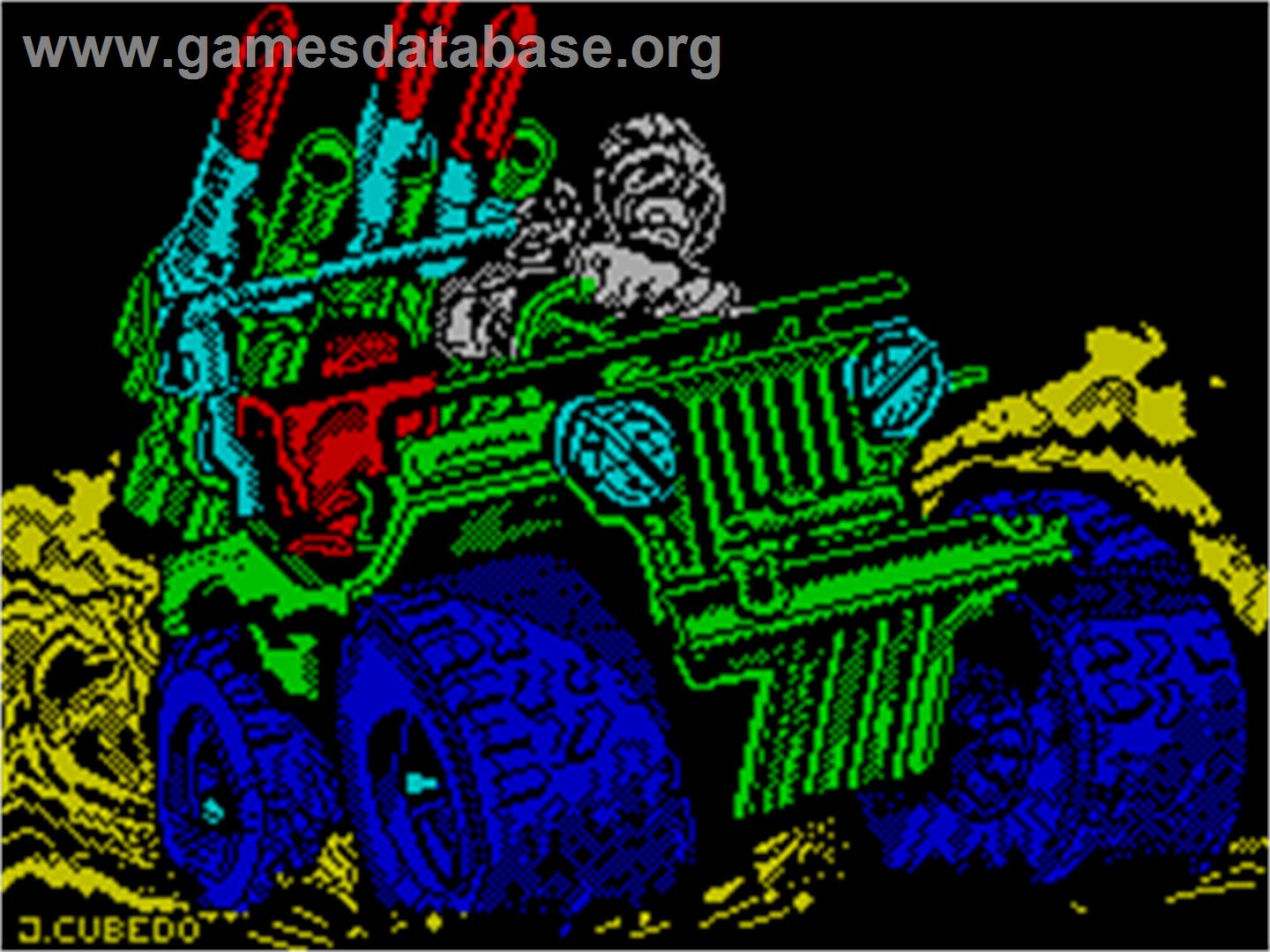 Army Moves - Sinclair ZX Spectrum - Artwork - Title Screen
