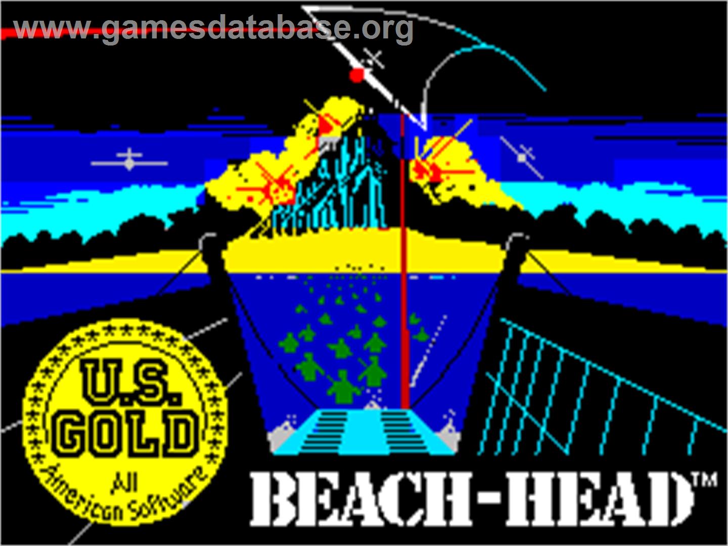 Beach Head - Sinclair ZX Spectrum - Artwork - Title Screen