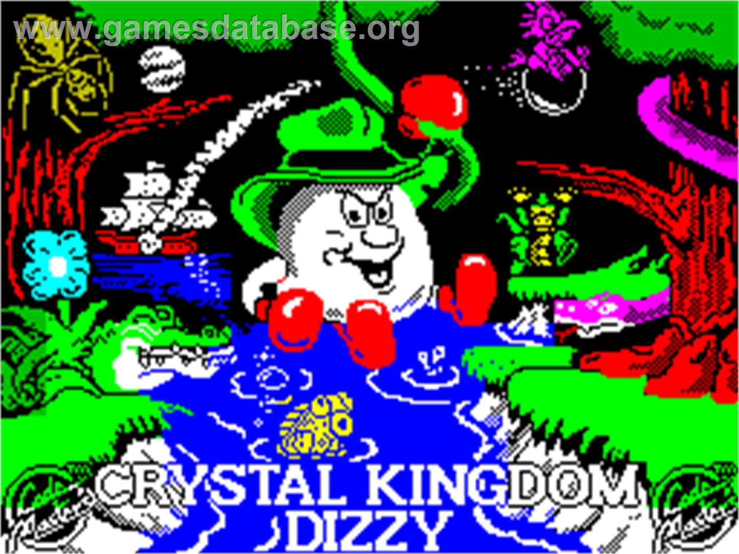 Crystal Kingdom Dizzy - Sinclair ZX Spectrum - Artwork - Title Screen