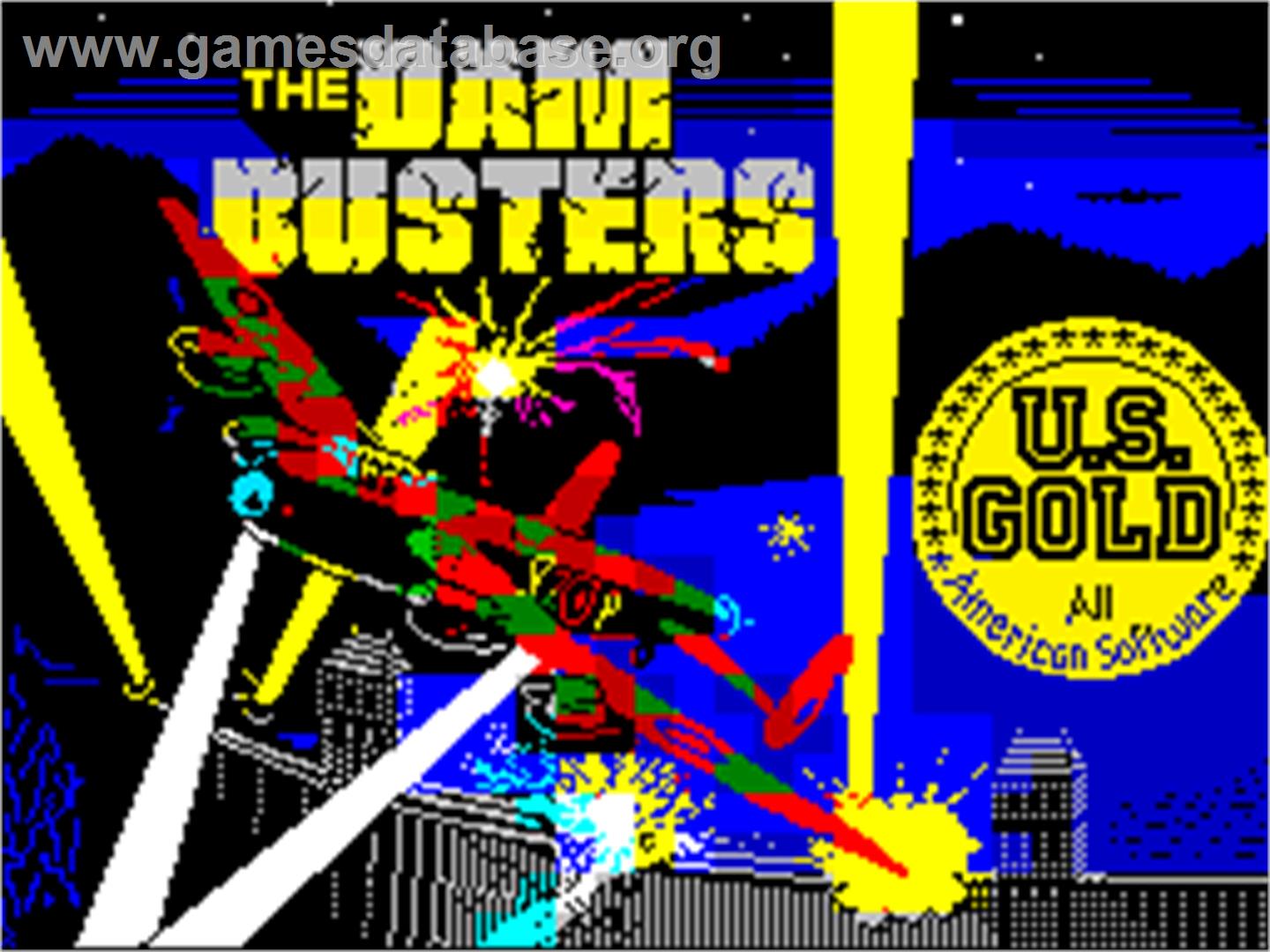 Dam Busters - Sinclair ZX Spectrum - Artwork - Title Screen