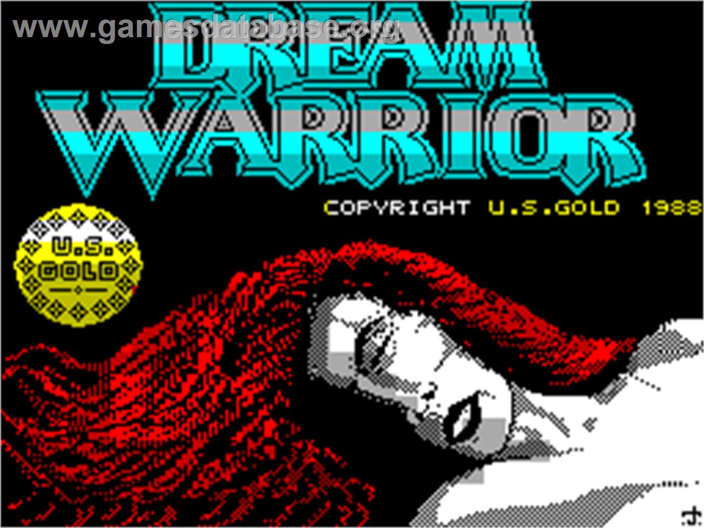 Dream Warrior - Sinclair ZX Spectrum - Artwork - Title Screen