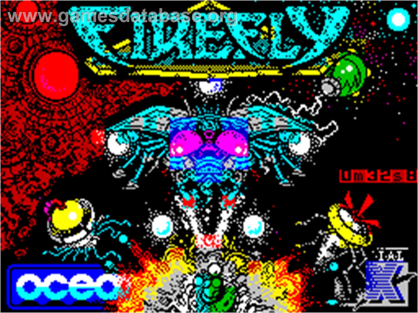 Firefly - Sinclair ZX Spectrum - Artwork - Title Screen