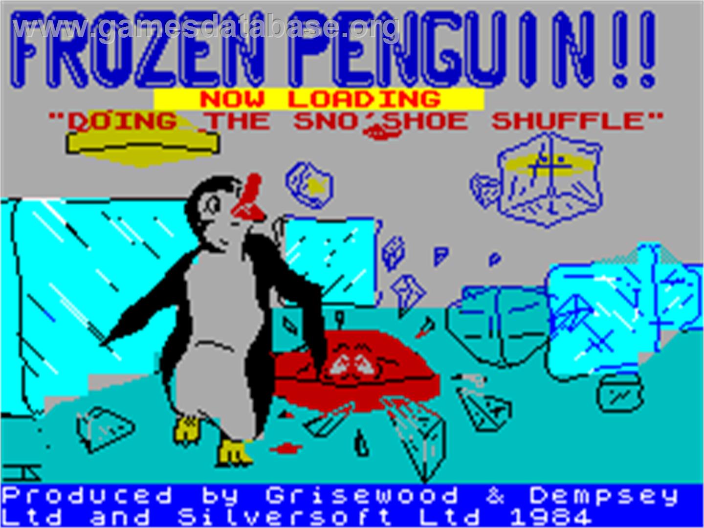Freez' Bees - Sinclair ZX Spectrum - Artwork - Title Screen