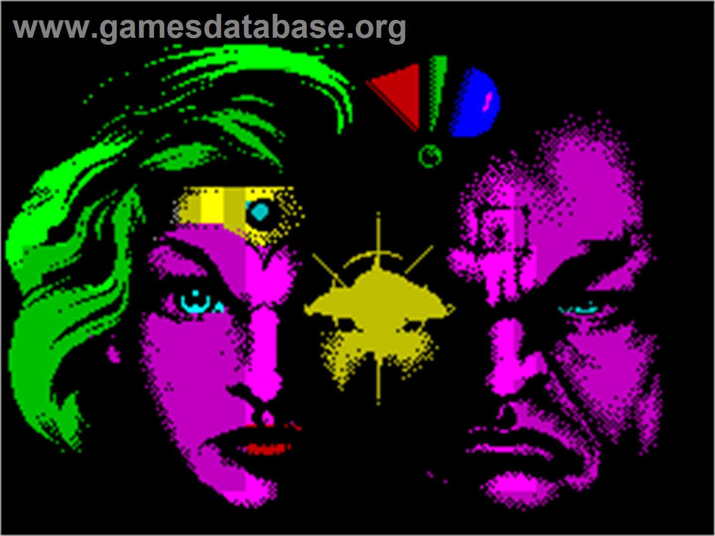 Hammerfist - Sinclair ZX Spectrum - Artwork - Title Screen