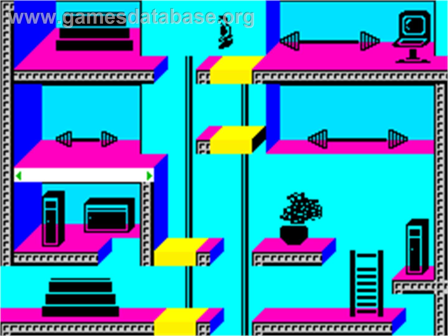 Impossible Mission II - Sinclair ZX Spectrum - Artwork - Title Screen