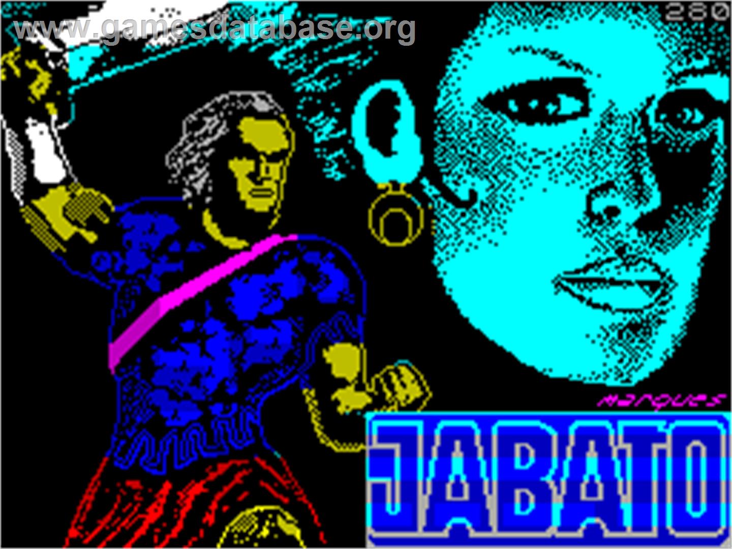 Jabato - Sinclair ZX Spectrum - Artwork - Title Screen