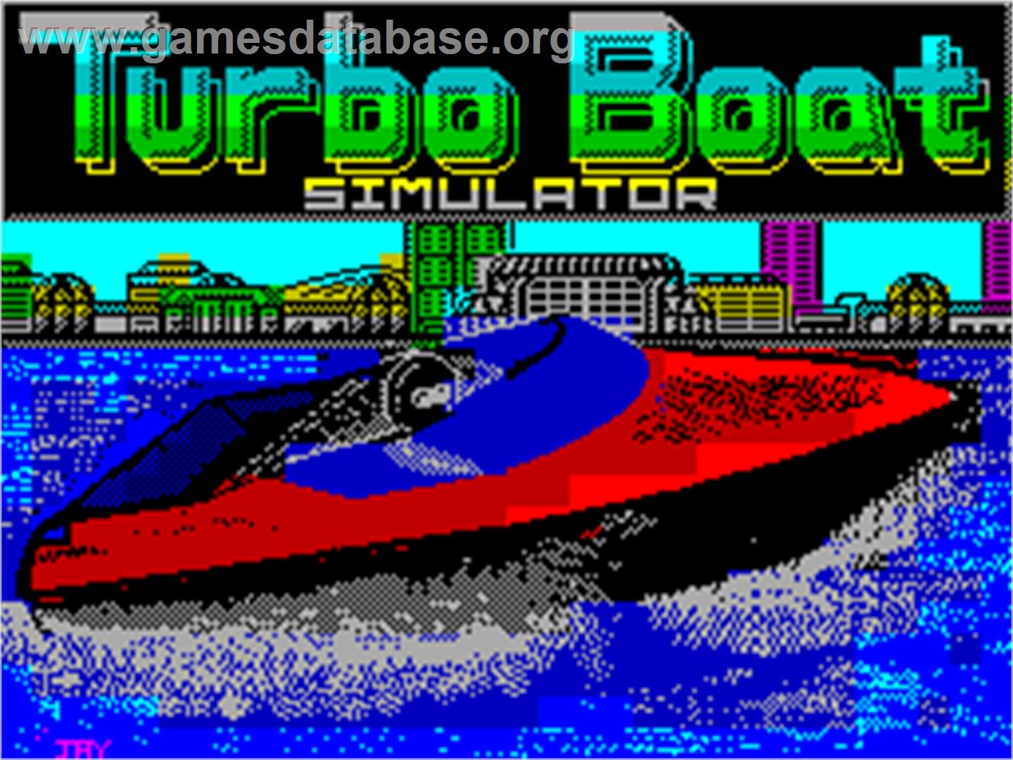 Kikstart: Off-Road Simulator - Sinclair ZX Spectrum - Artwork - Title Screen