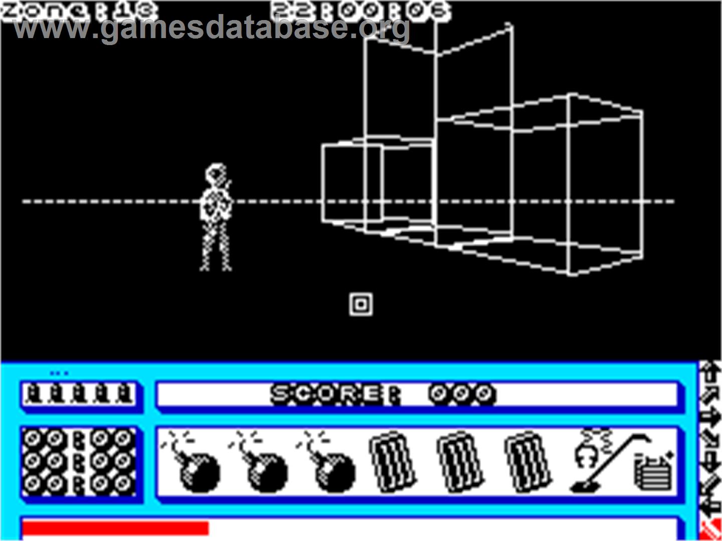 Mach 3 - Sinclair ZX Spectrum - Artwork - Title Screen
