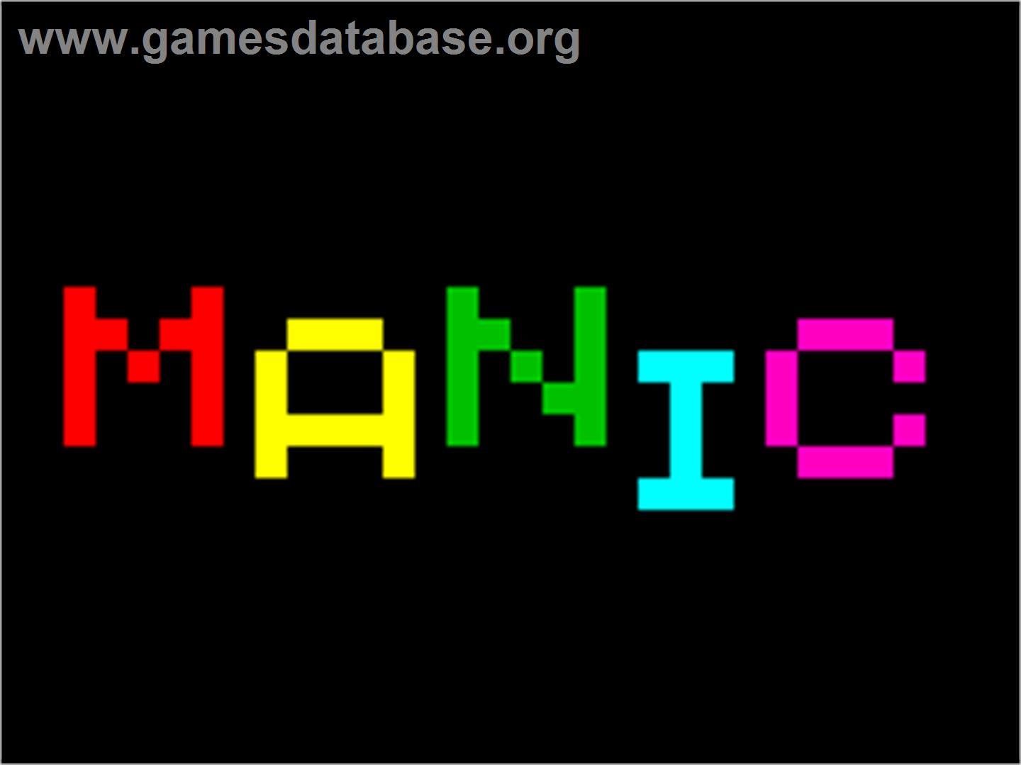 Manic Miner - Sinclair ZX Spectrum - Artwork - Title Screen