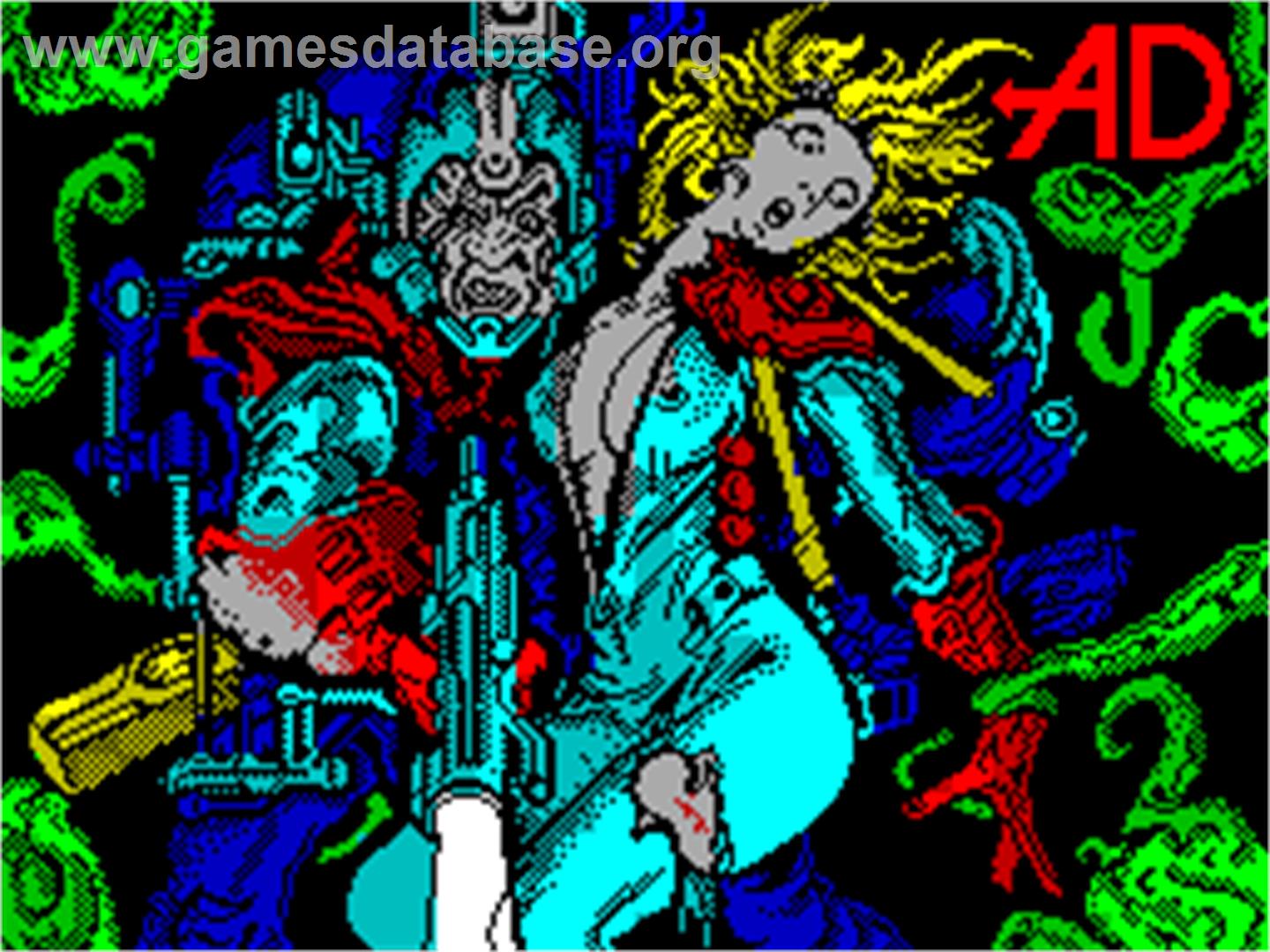 Megacorp - Sinclair ZX Spectrum - Artwork - Title Screen