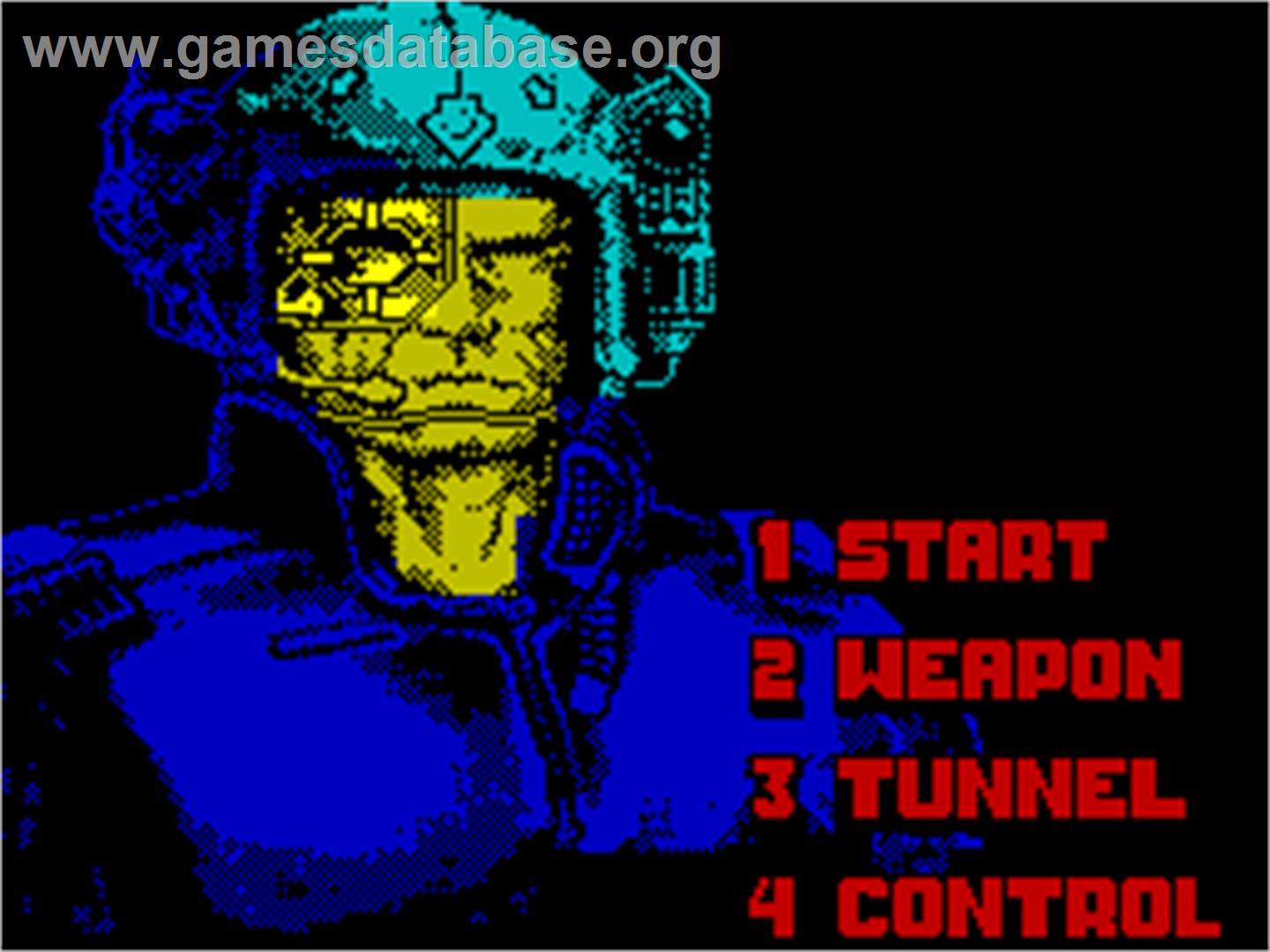 Narco Police - Sinclair ZX Spectrum - Artwork - Title Screen