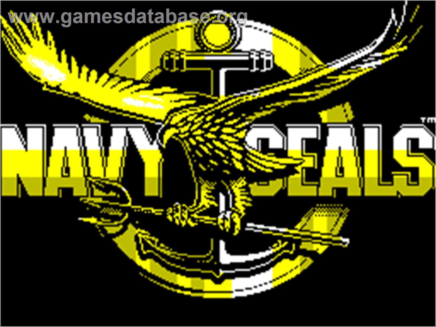 Navy Seals - Sinclair ZX Spectrum - Artwork - Title Screen