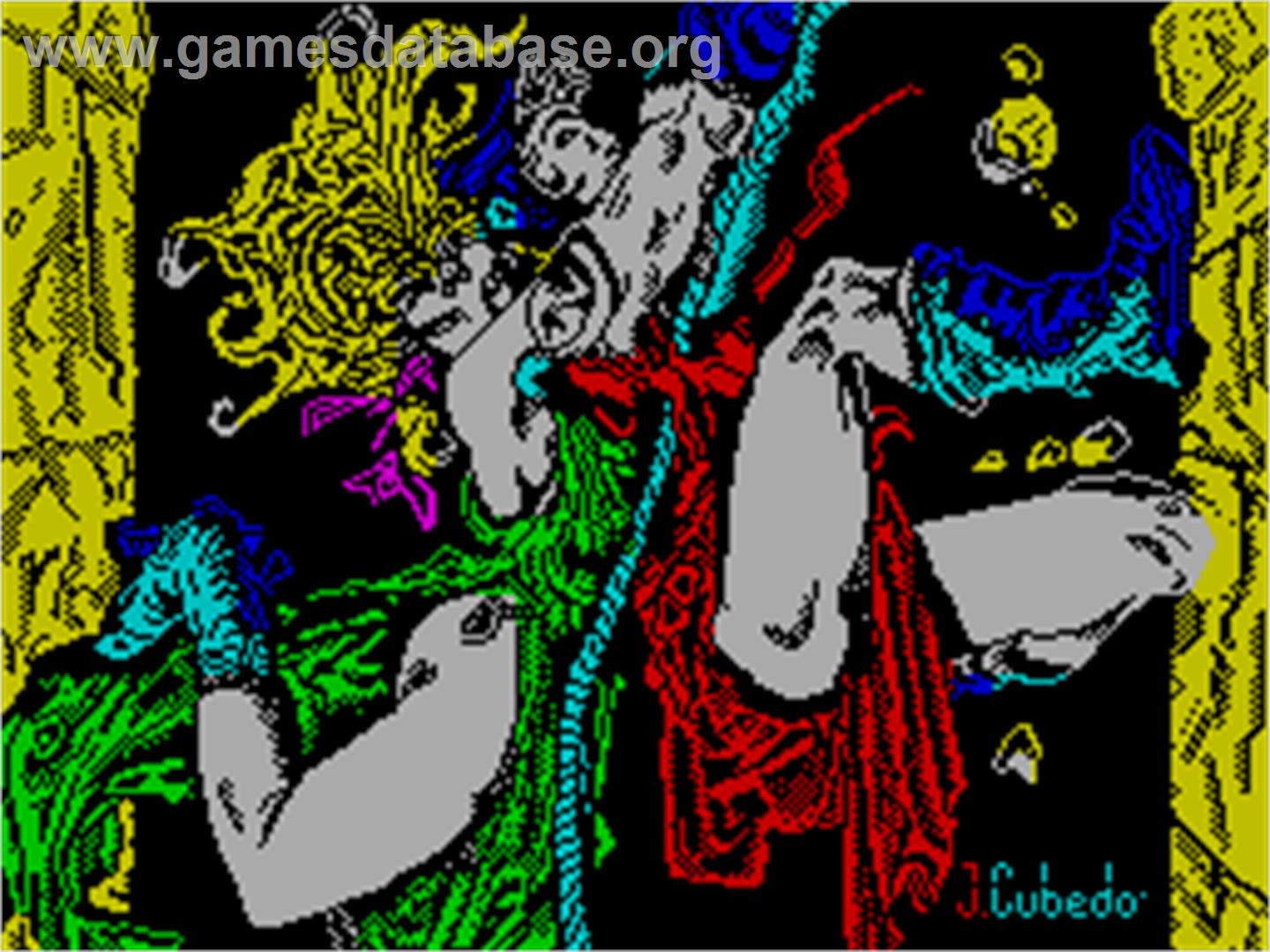 Nonamed - Sinclair ZX Spectrum - Artwork - Title Screen