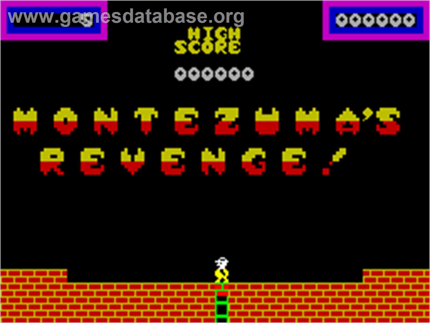 Panama Joe - Sinclair ZX Spectrum - Artwork - Title Screen