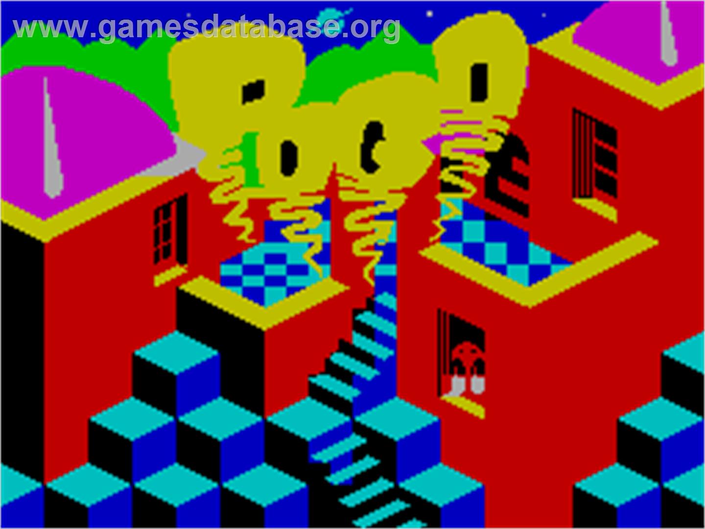 Pogo - Sinclair ZX Spectrum - Artwork - Title Screen