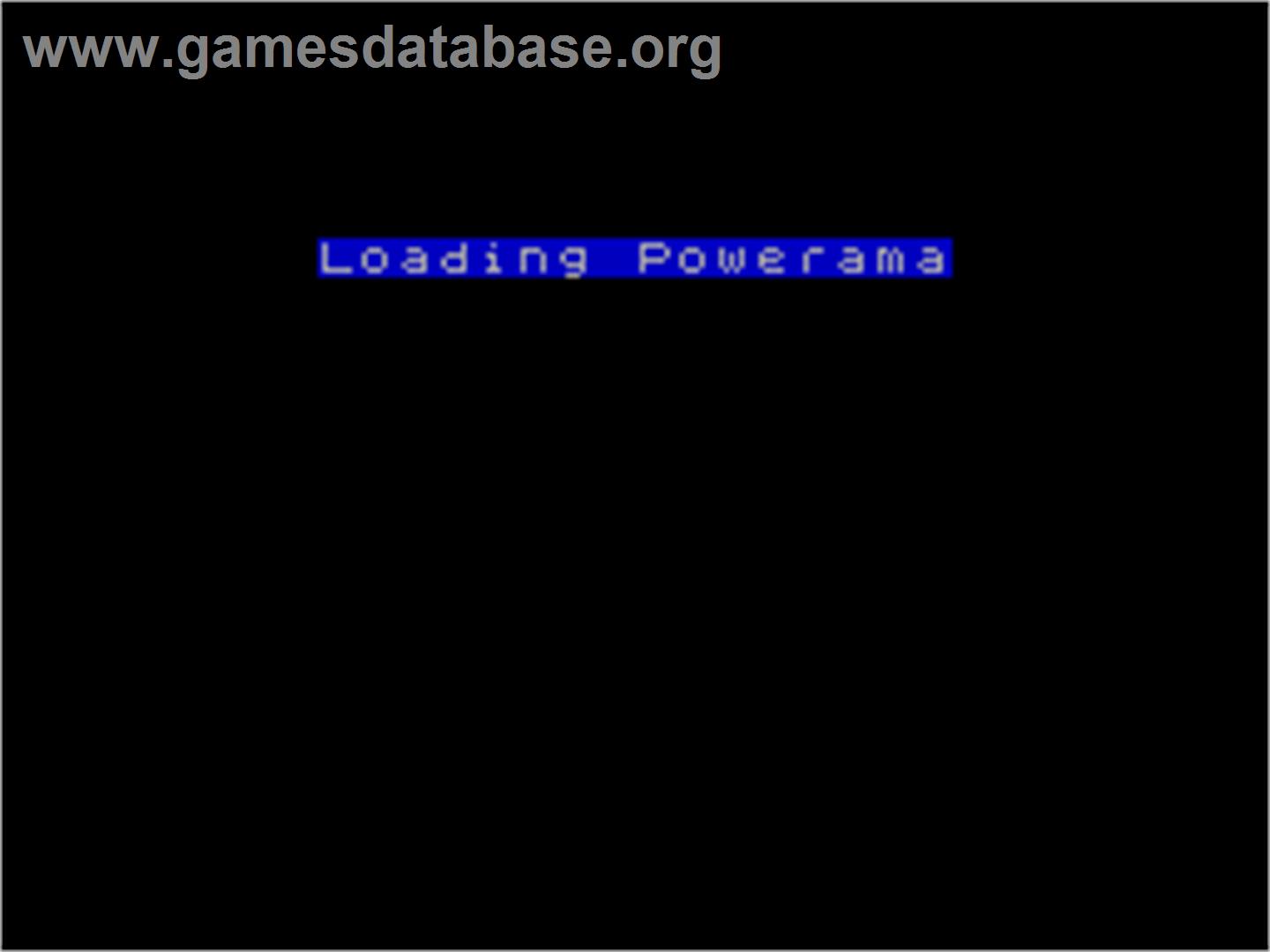 Powerplay-Xtra - Sinclair ZX Spectrum - Artwork - Title Screen
