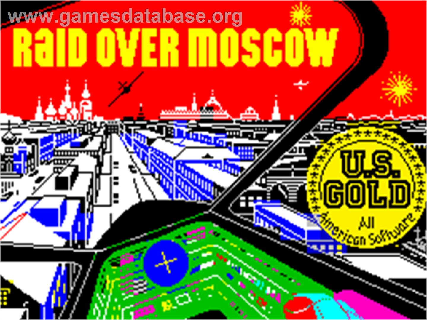 Raid Over Moscow - Sinclair ZX Spectrum - Artwork - Title Screen