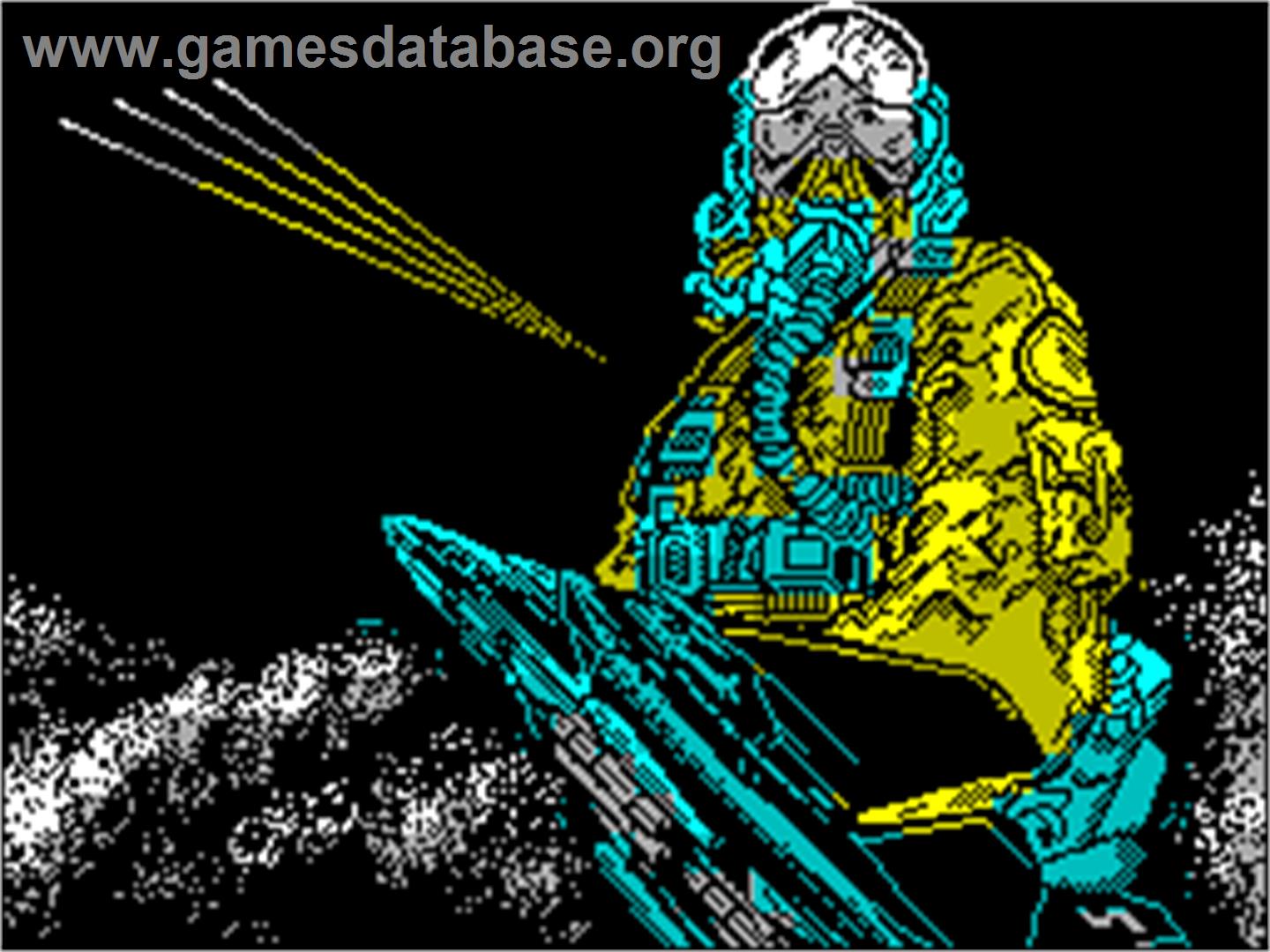 Silent Shadow - Sinclair ZX Spectrum - Artwork - Title Screen