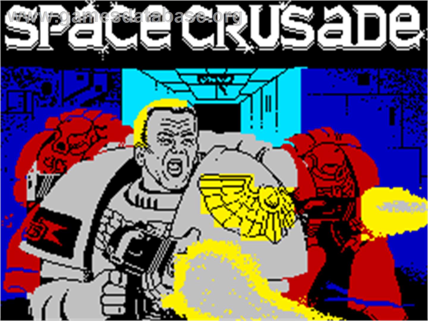 Space Crusade - Sinclair ZX Spectrum - Artwork - Title Screen