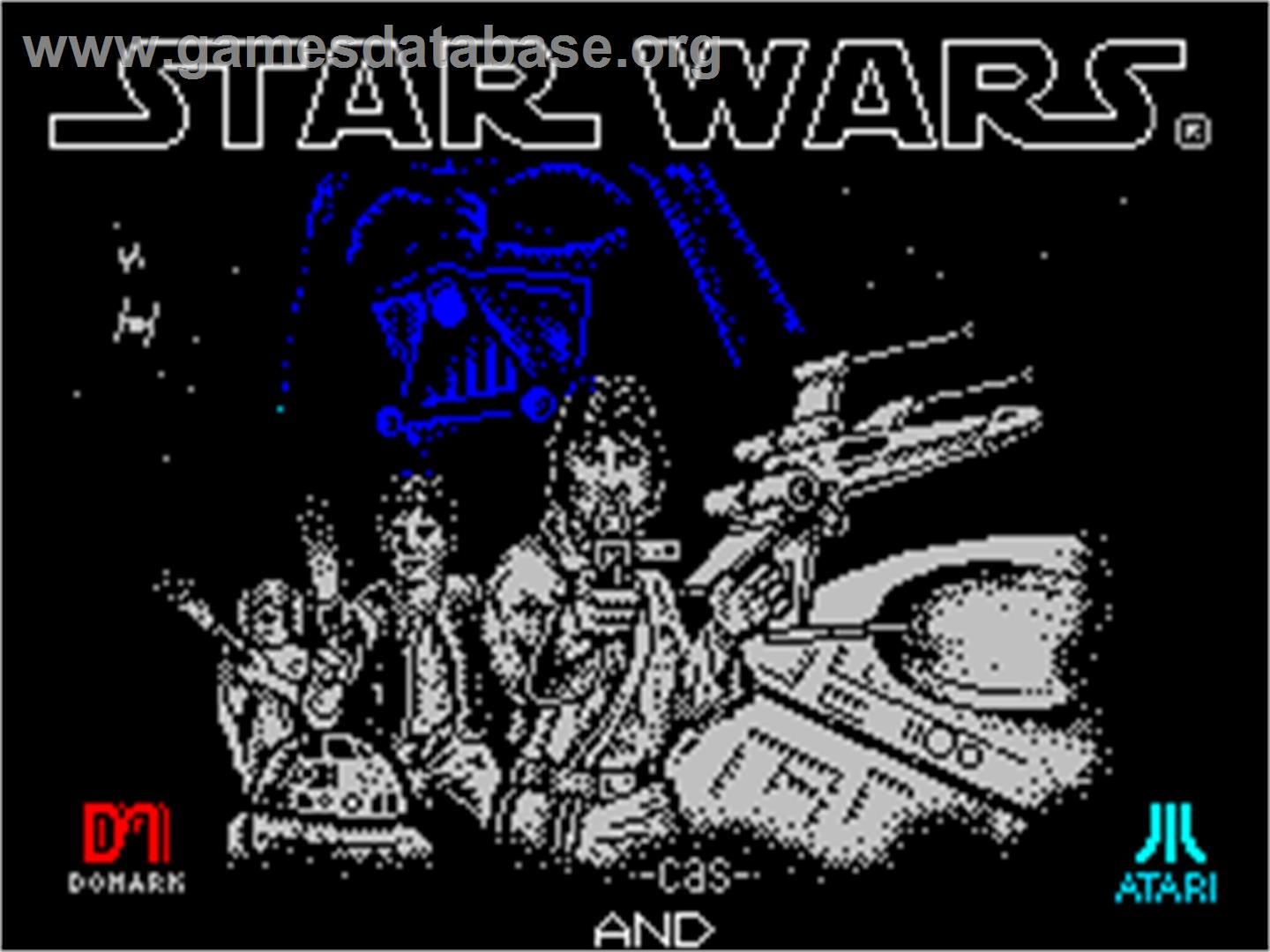 Star Wars - Sinclair ZX Spectrum - Artwork - Title Screen