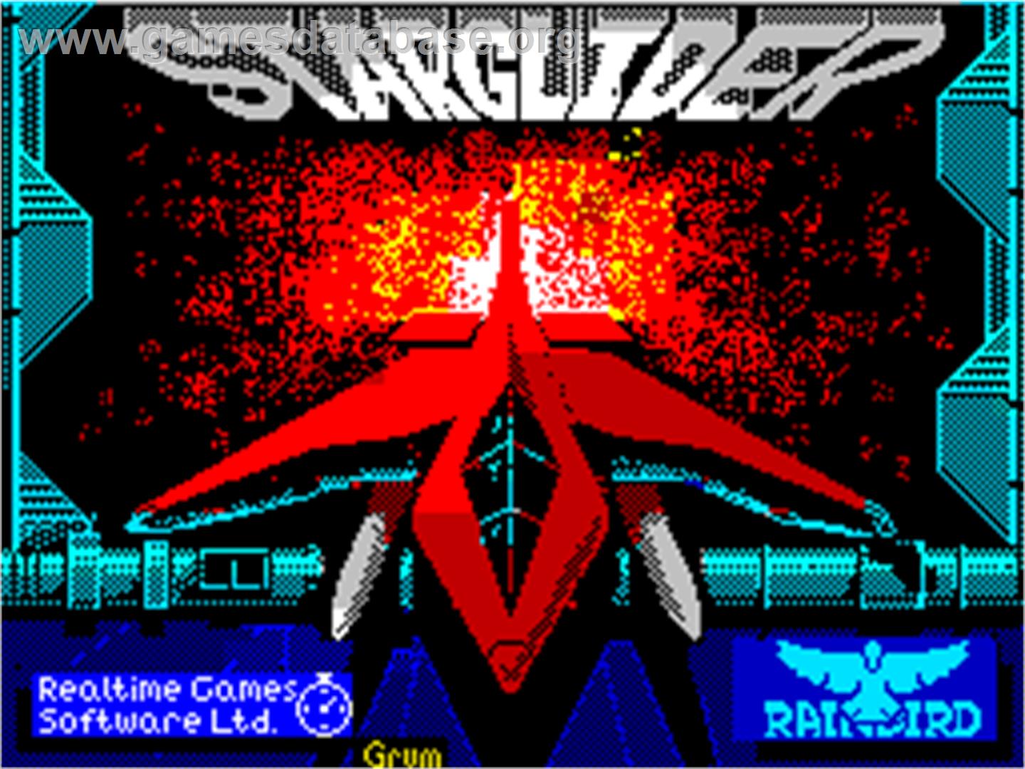 Starglider 2 - Sinclair ZX Spectrum - Artwork - Title Screen