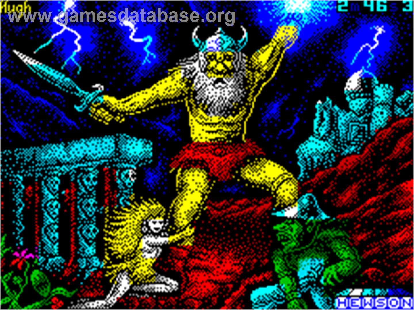 Stormlord - Sinclair ZX Spectrum - Artwork - Title Screen