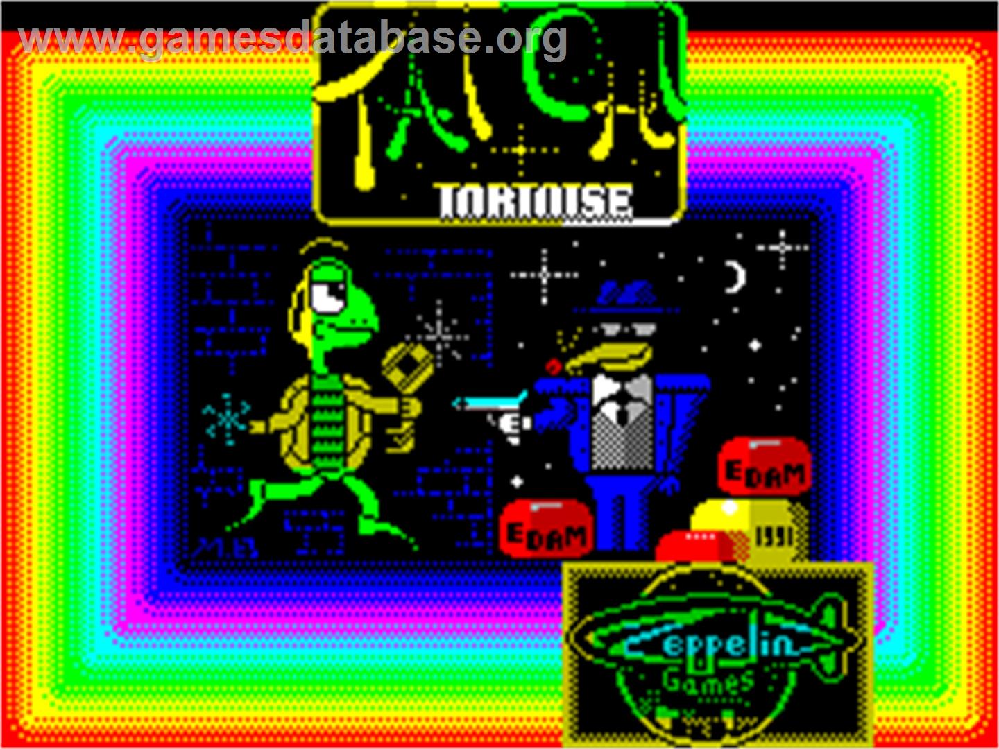 Tai-Chi Tortoise - Sinclair ZX Spectrum - Artwork - Title Screen