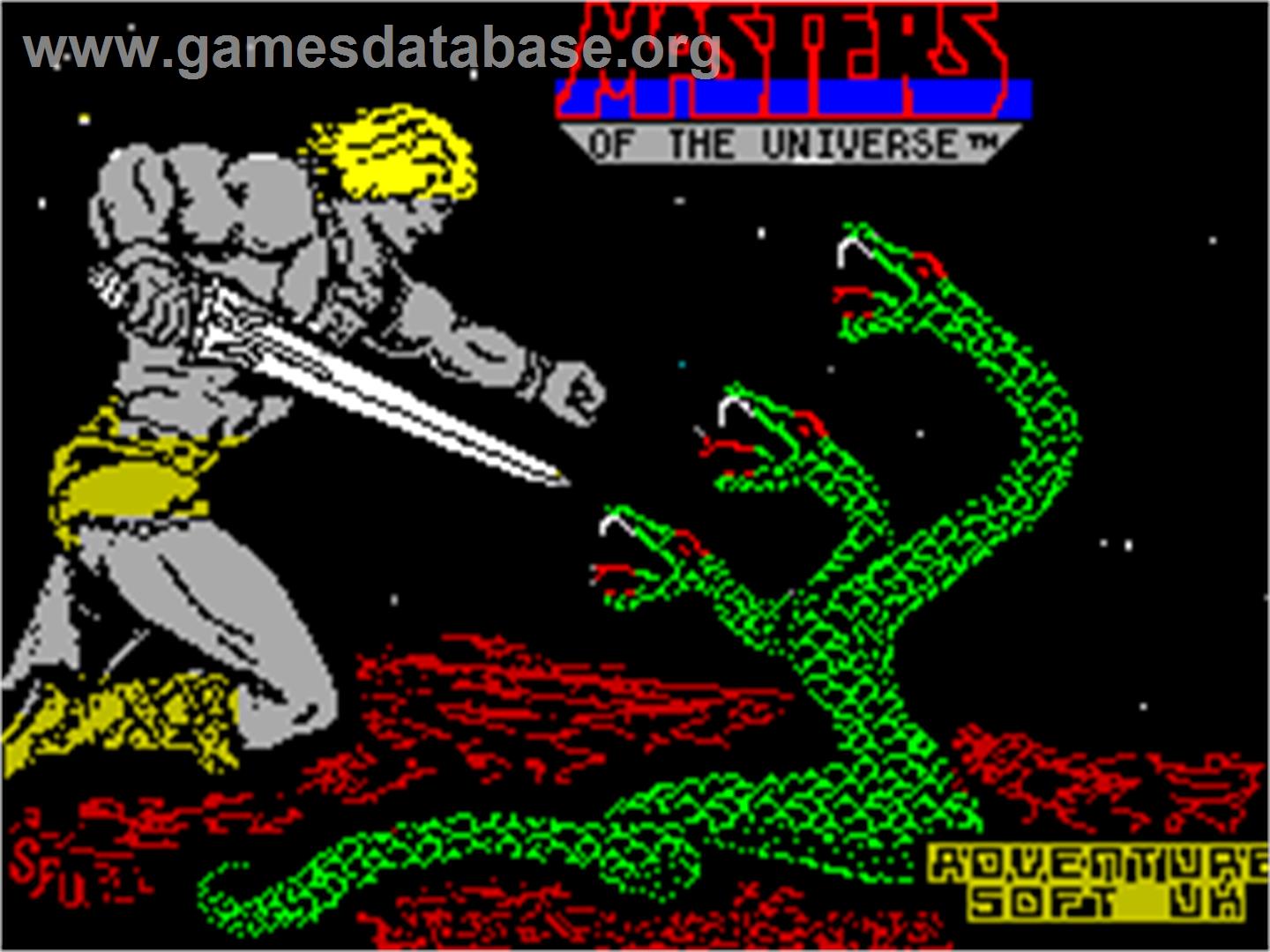 Tales of the Unknown, Volume I: The Bard's Tale - Sinclair ZX Spectrum - Artwork - Title Screen