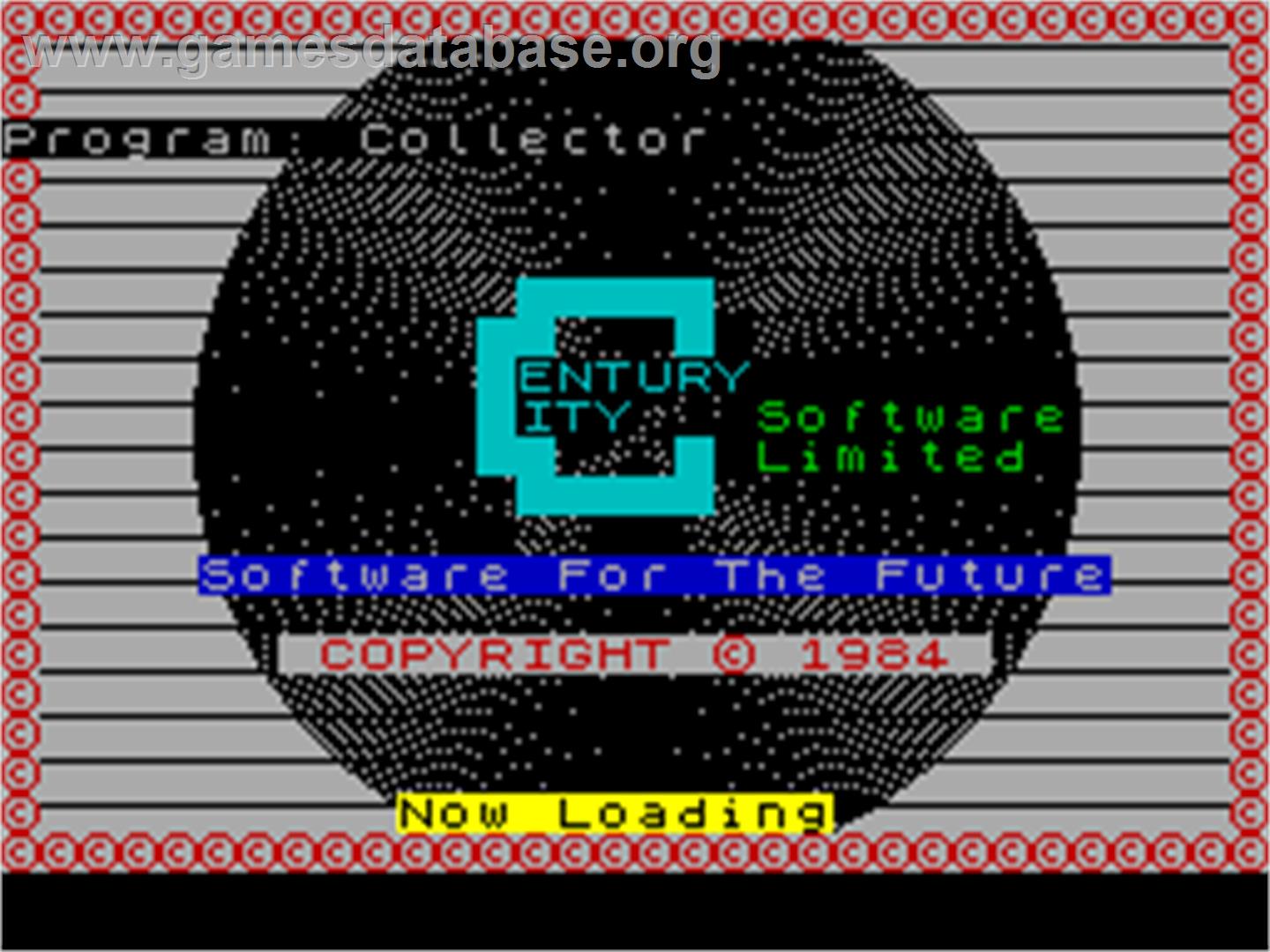 The Ultimate Collection - Sinclair ZX Spectrum - Artwork - Title Screen